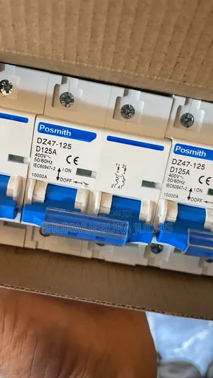 125A 2-Pole AC Circuit Breaker – Heavy-Duty Electrical Protection