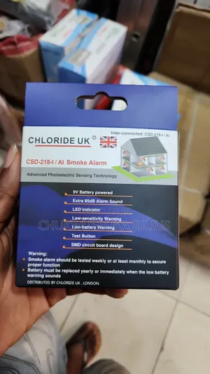 Chloride UK CSD-218-I/AI Interconnected Photoelectric Smoke Alarm