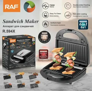 6in1 RAF Sandwich Maker