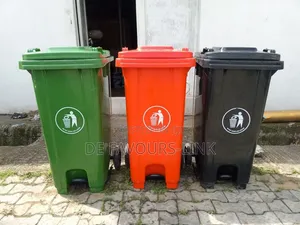 120 Liters Foot Pedal West Bin Imported