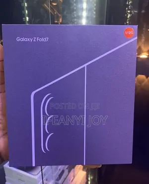 New Samsung Galaxy Z Fold7 512 GB Black