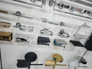 Toilet Tissue Paper Holders, Wire Basket Soap Dishes, Towel Bars/Rails