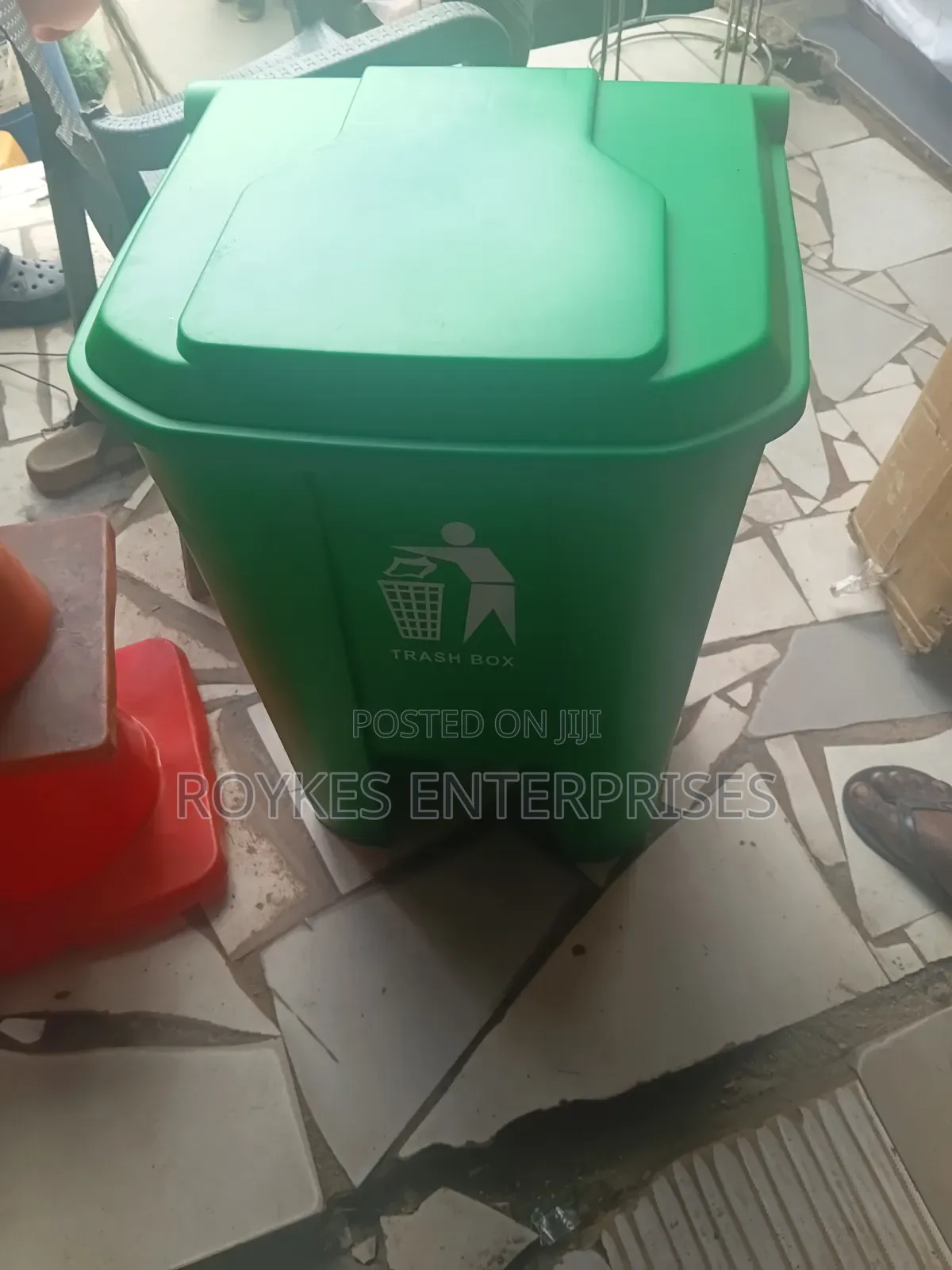 80 Liter Plastic Garbage Bin