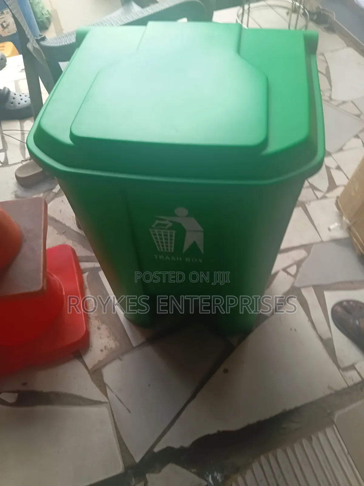 80 Liter Plastic Garbage Bin