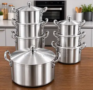 7pcs Quality Aluminium Pot Set