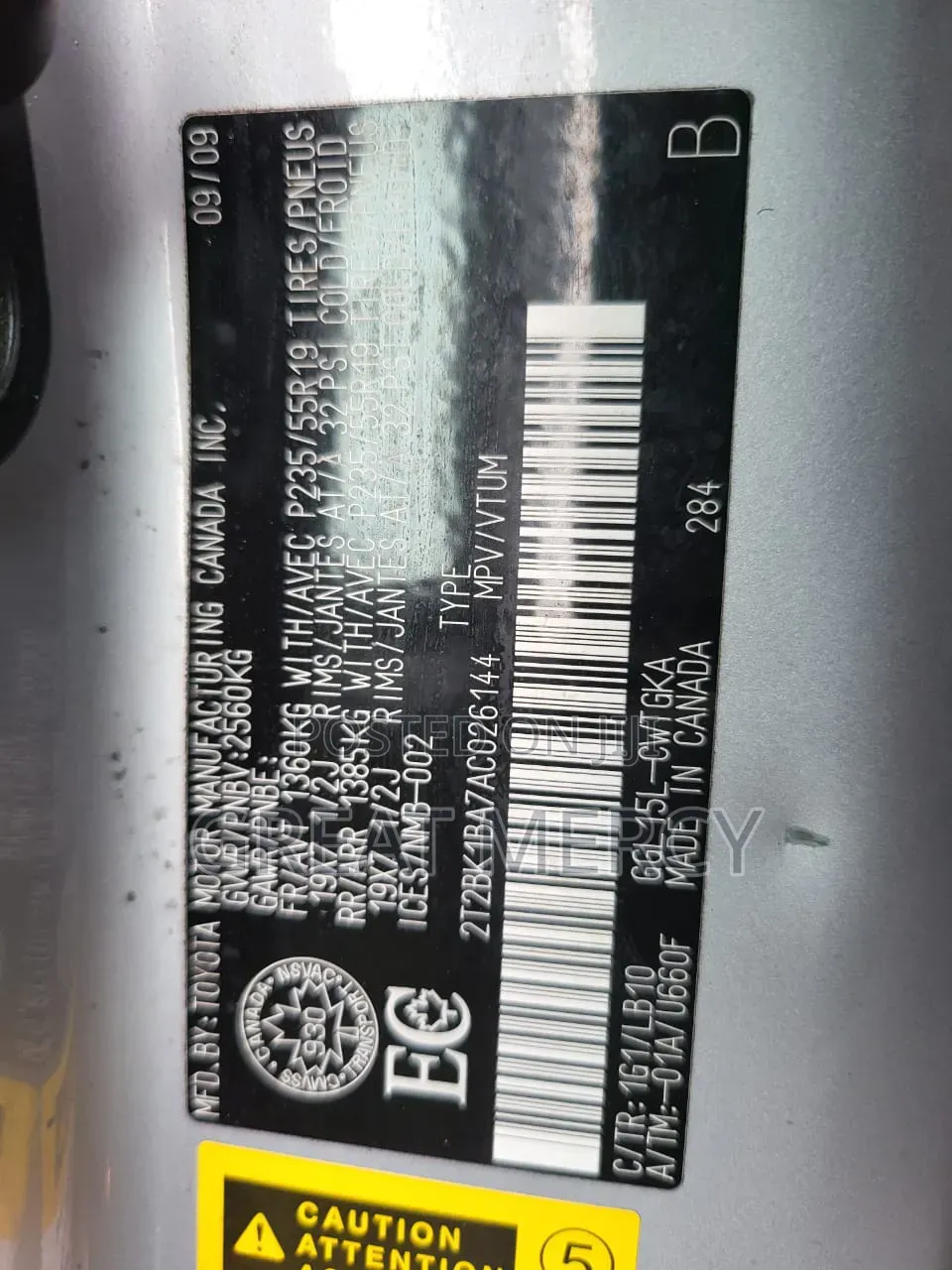 Lexus RX 2010 Silver
