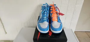 Air Jordan 1 Retro High OG Off-White UNC Blue.