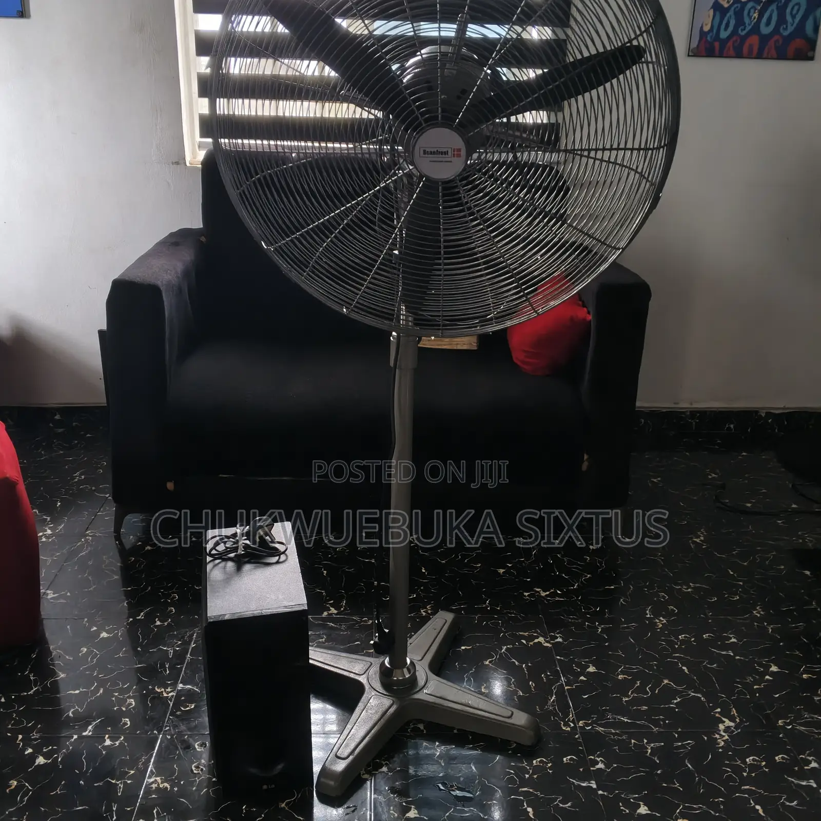 Industrial Scanfrost Standing Fan
