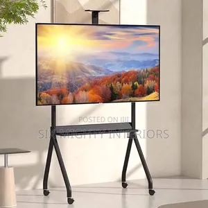 Mobile TV Stand With Mount 55" - 100"