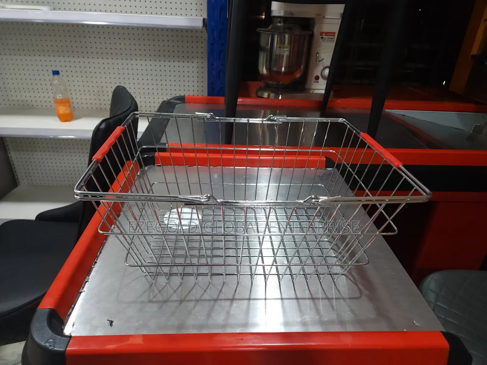 Imported Iron Shopping Basket