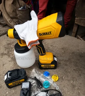 Dewalt 128V XR 6.0Ah Cordless Paint Sprayer Kit.