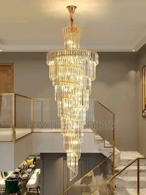 Luxury Crystal Chandeliers Home Villa Duplex Living Room Chandelier