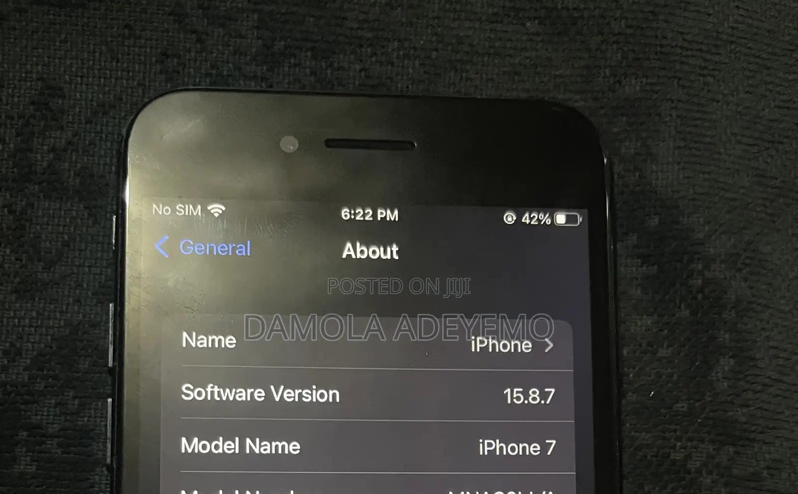 Apple iPhone 7 32 GB Black