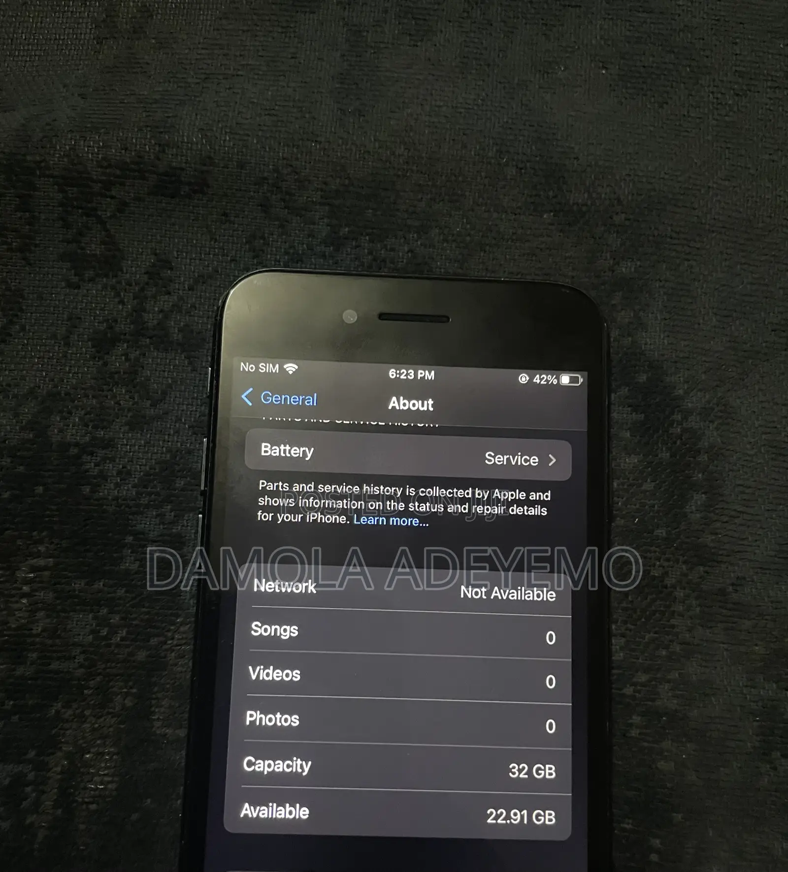 Apple iPhone 7 32 GB Black