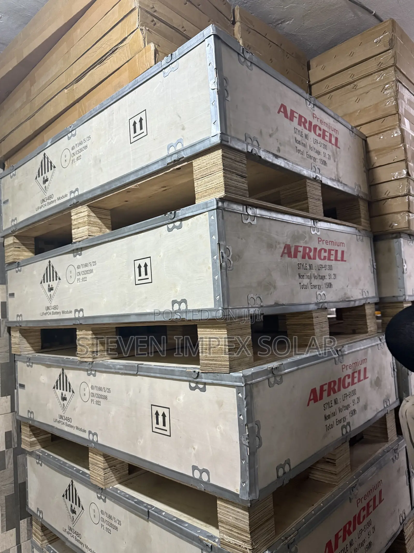 AFIRCELL ICON Lithium Solar Batteries 15KWH 48v