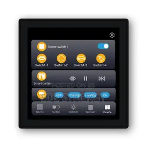 Zigbee 4"inch Smart Screen Switch Panel Smart Home Panel Tuya Wall Swi