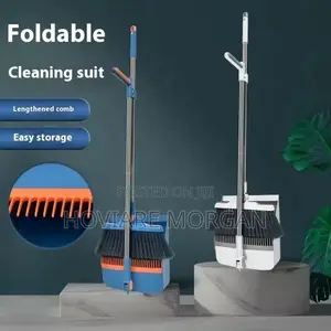 2 in 1 Broom and Parker Set