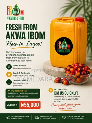 Original Village Oil in Ilasan Lekki