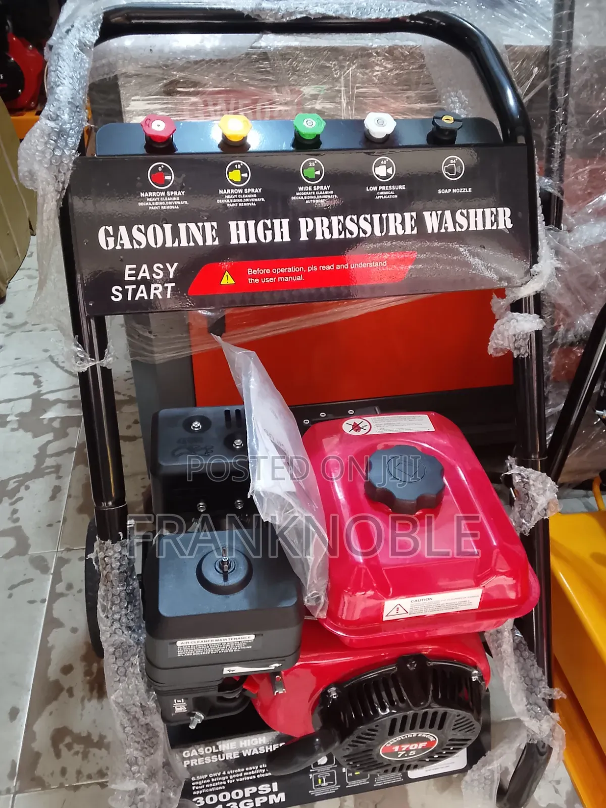Higher Pressure Washer Machine.