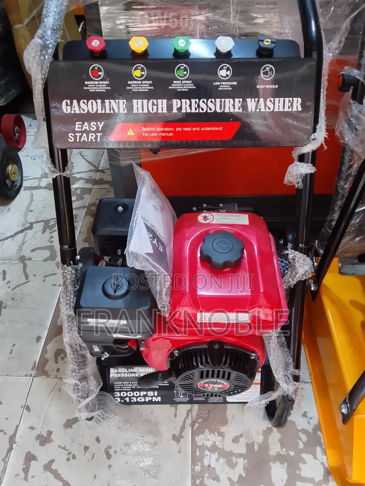 Higher Pressure Washer Machine.