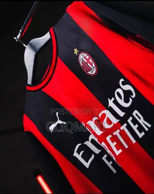 AC Milan Original Fan Version and Player Version Jersey