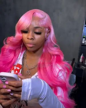 HD Full Frontal Long Pink Wig | Quality Wig