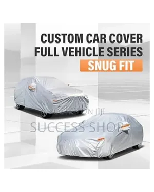 Premium Double Layer Car Cover – Waterproof With Side Zipper