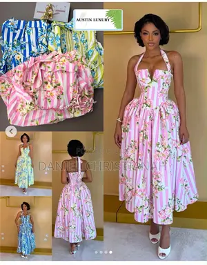 Floral Corset Swing Dress