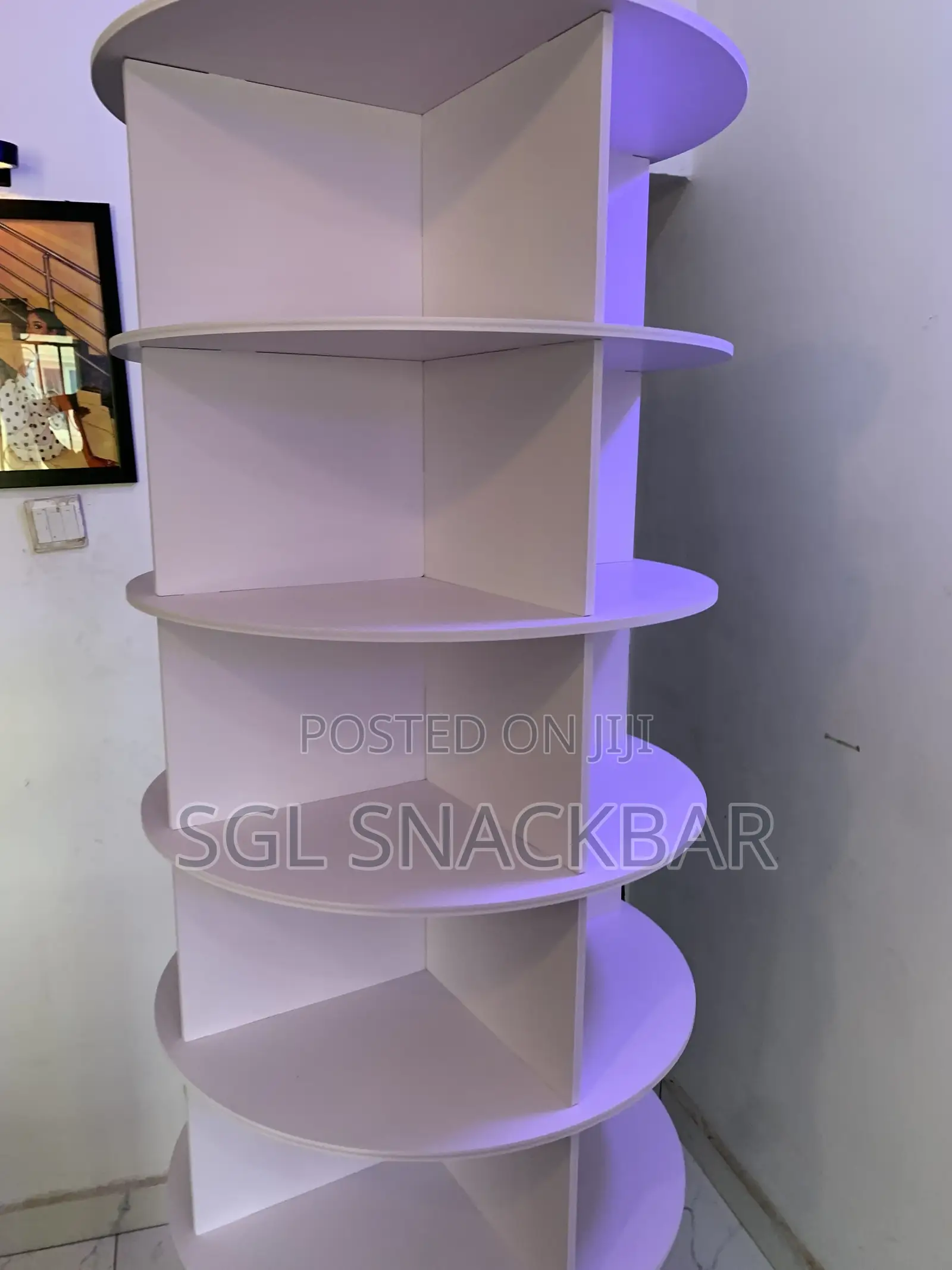 7 Tier Rotating Shoe Rack