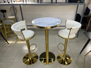 High Bar Stool and Table Set