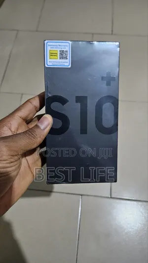 New Samsung Galaxy S10 Plus 128 GB Black