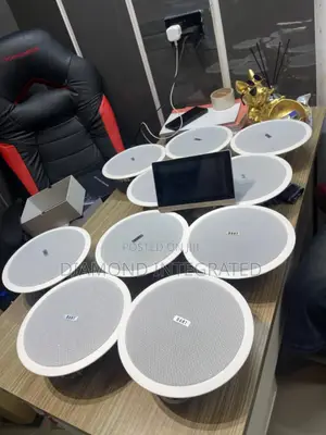 10 Ceiling Speakers With 7 Inches Smart Wall Amplifier