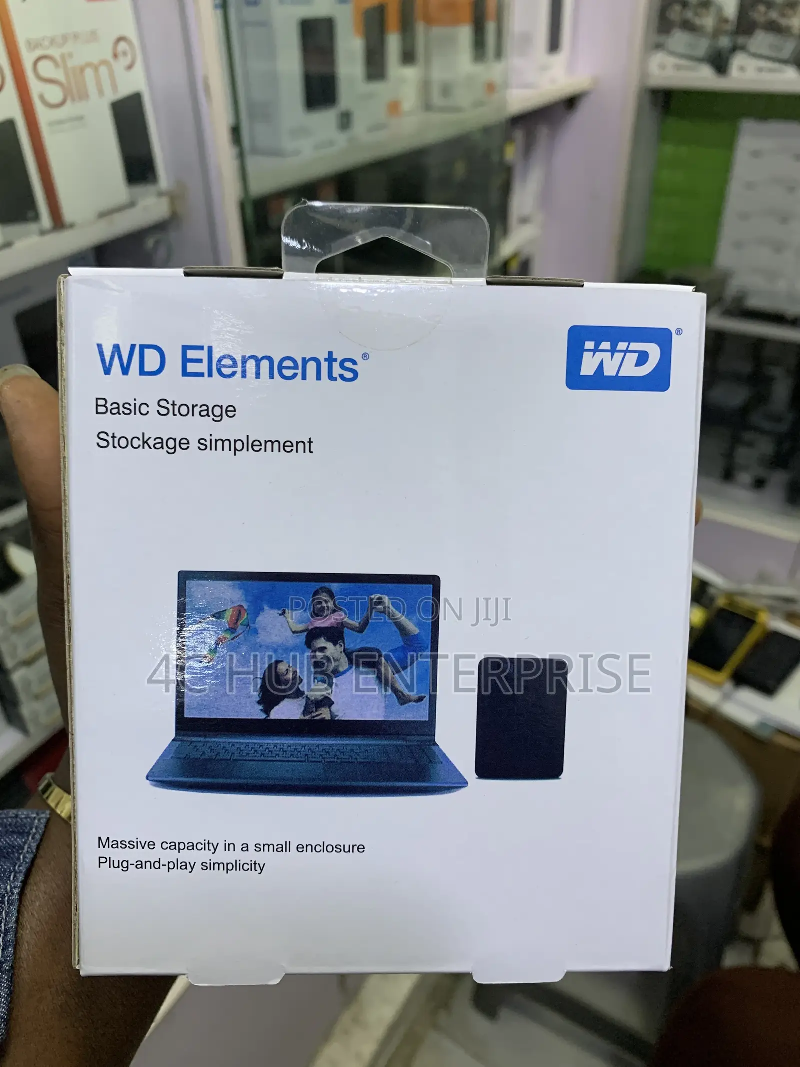Western Digital Element 2tb External Hard Drive