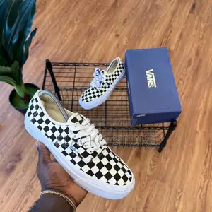 Original Vans Premium Lx Authentic Reissue 44 Checker Board Sneakers
