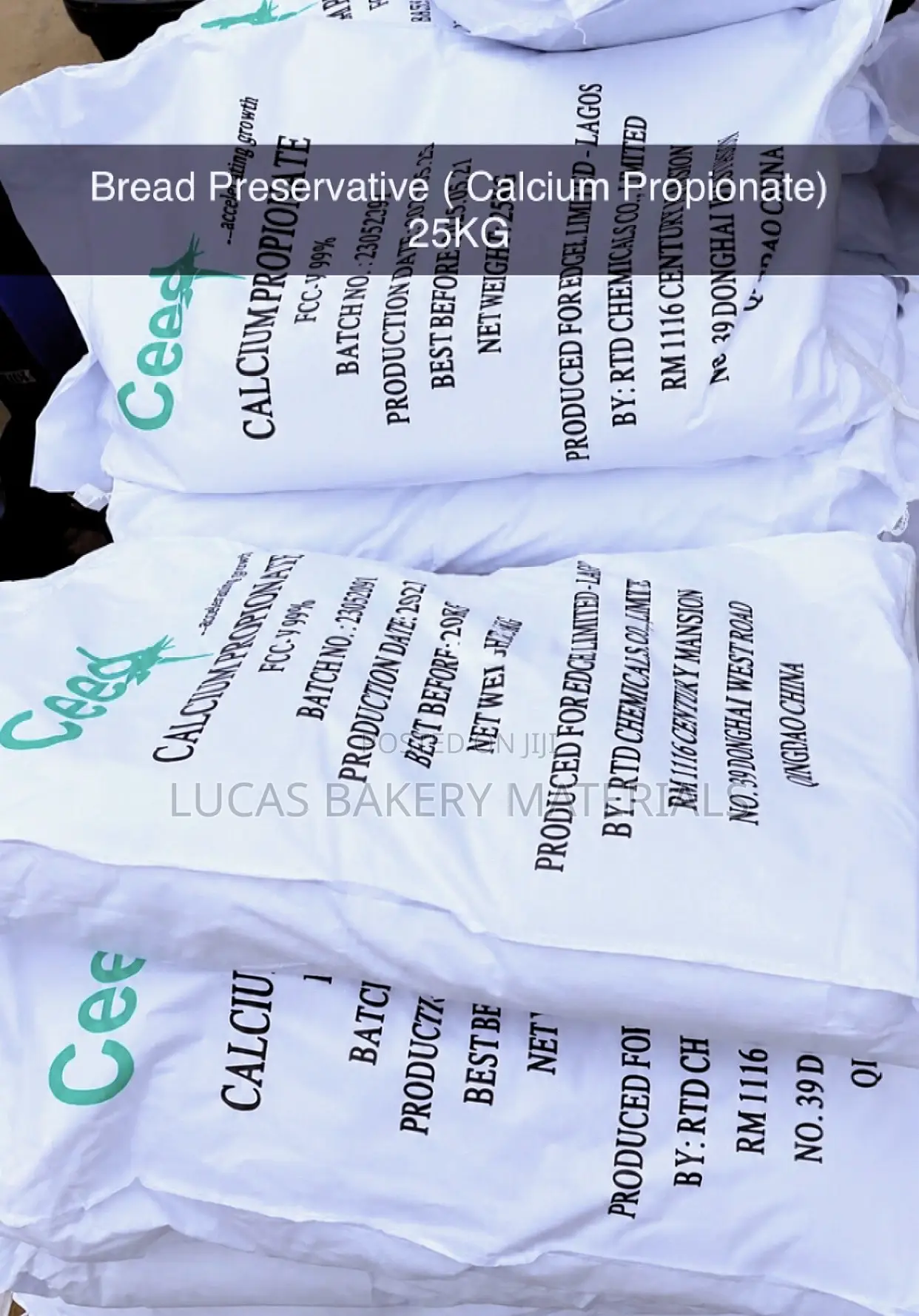 Bread Preservative: Calcium Propionate
