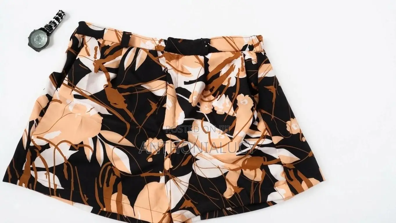 Vintage Crepe Shorts
