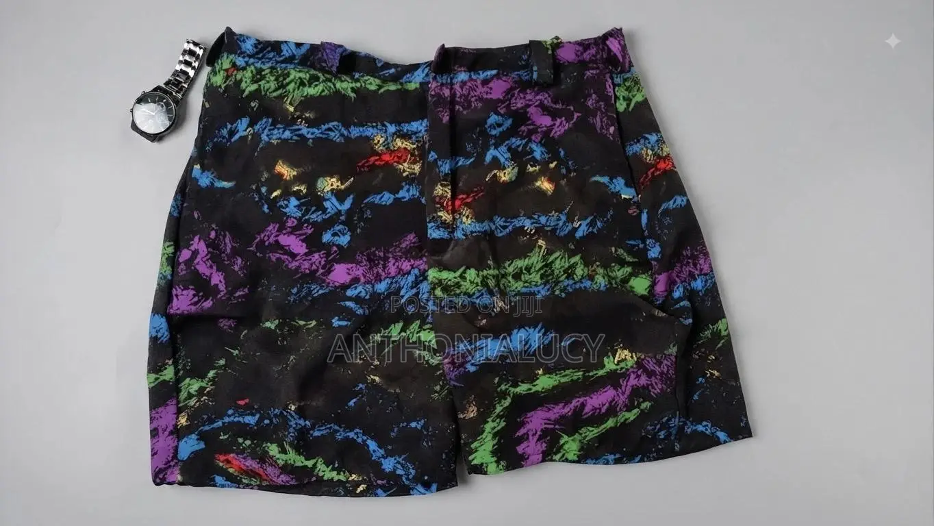 Vintage Crepe Shorts
