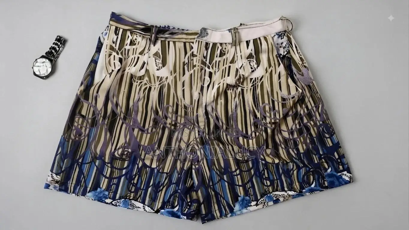 Vintage Crepe Shorts