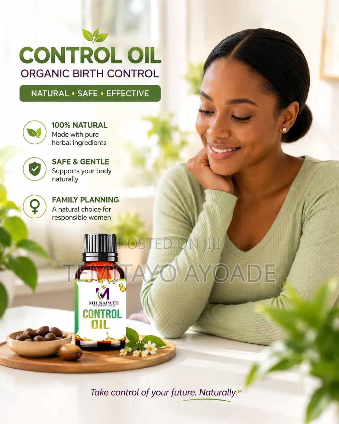 Natural Birth Control Oil