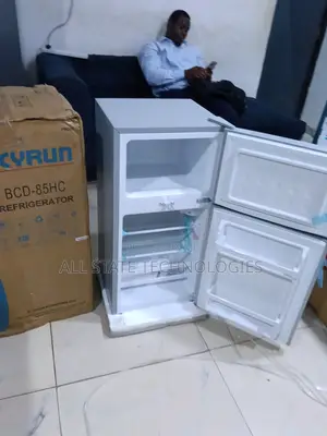 Skyrun 85L Mini Double Door Fridge for Everyday Use