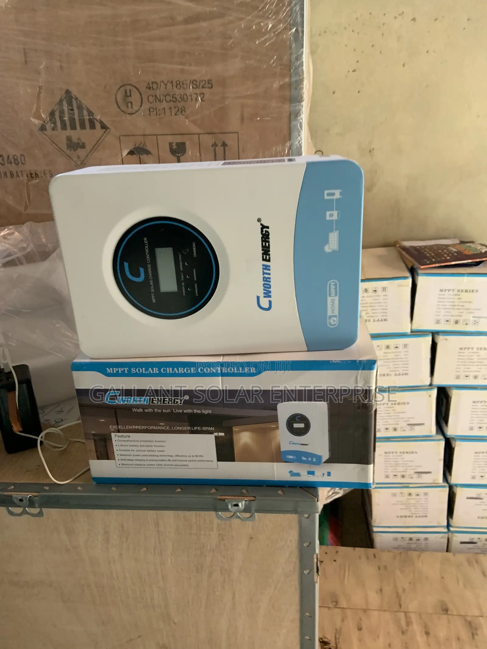 Cworth Energy Solar Charge Controller 120Ah