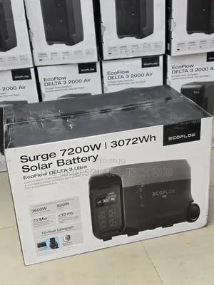 EcoFlow DELTA 3 Ultra Portable Power Station (3600W | 3072Wh)