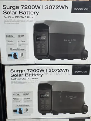 EcoFlow DELTA 3 Ultra Portable Power Station (3600W | 3072Wh)