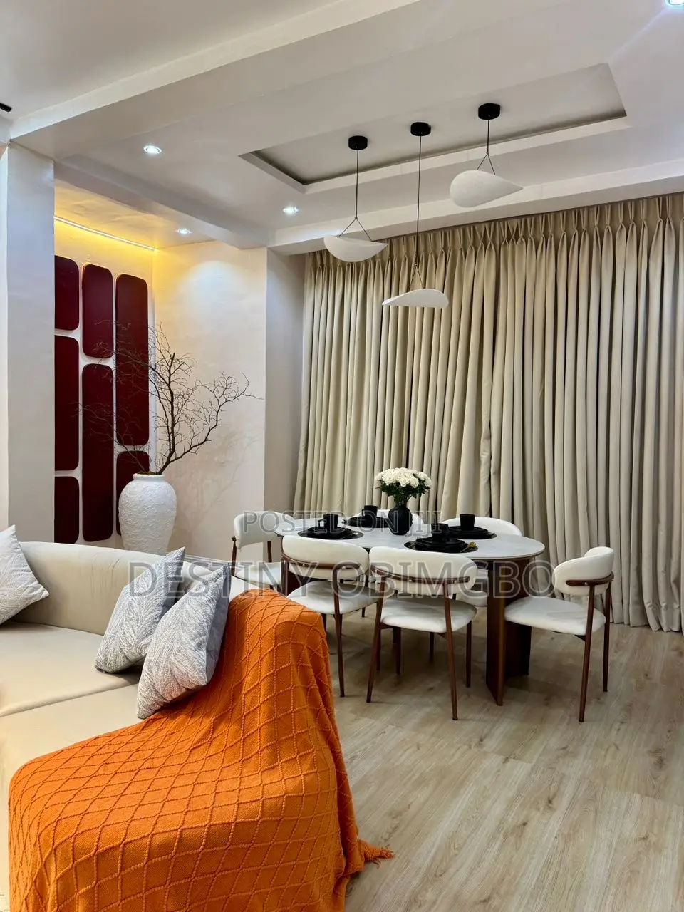 Brown Beige Apartment