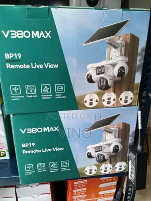 V380 Max
Bp19
Remote Live View Solar CCTV Camera 4 Lens