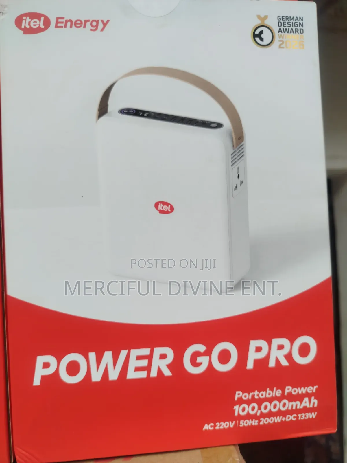 Itel Power Go Pro, With Nigeria Socket
