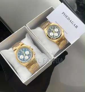POEDAGAR Chronograph Chain
