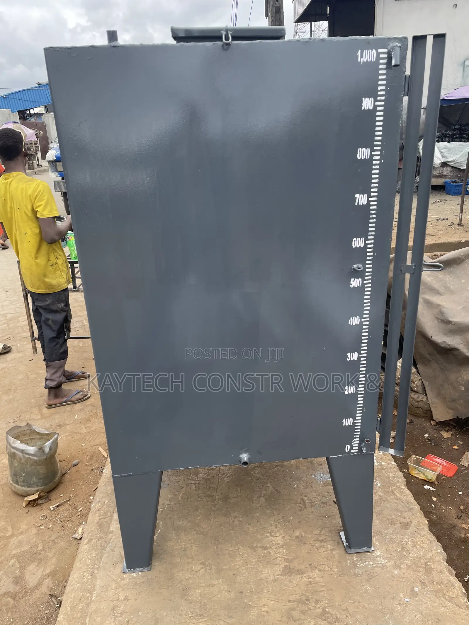 1000l Diesel Tank and Calibration