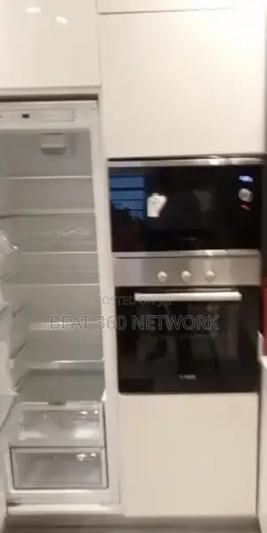 Factory Fitted Refrigerator Set With Microwave and Oven