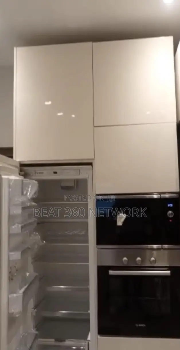 Factory Fitted Refrigerator Set With Microwave and Oven